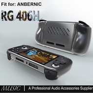 Protective Cover for ANBERNIC RG 406H, TPU Cooling Transparent Anti-Drop Case for  Anbernic RG406H C