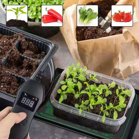 Durable Digital Temperature Control Seedling Heating Pad 10X20.75 Inch Plant Flower Heating Pad Seed