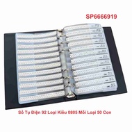 Capacitor Book 92 Types 0805 Each Type 50