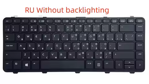 Russian/Spanish US Keyboard for HP440 G1 G2 640 G1 645 G1 445 G1 G2 430 G2 - Replacement Keyboard