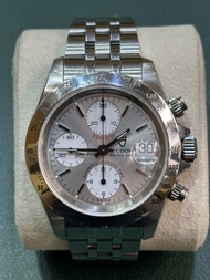 Tudor 79280 銀面Tiger Chrono 計時