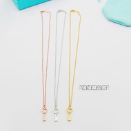 Hot Style french style Key Necklace Open Heart Small Men Women Necklace d4d