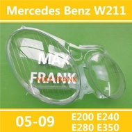 FOR MERCEDES BENZ W211 03-09 E240 E200 E350 E280 HEADLAMP COVER HEADLIGHT COVER LENS HEAD LAMP C