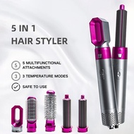 【Best Value 5in1】5 In 1 Hair Styler Blower Straightener Curler Automatic Hair Straighteners Electric