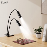 Tomlov Gooseneck Microscope Auxiliary Lights, All-Aluminum Flexible Digital Microscope LED Lights wi