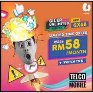 Umobile Pospaid GX68 (Promotion)