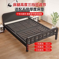1m Iron Shelf Bed Iron Children 8 Use Single Double Bed Rental Room Bold Dormitory Thickened Househo