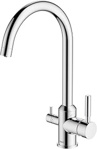 BWT BWTDWFK-TRI FLO Premium Drinking Water Filtration System - Chrome Finish