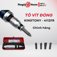 Tô vít đóng Kingtony 4112FR | Bộ tua vít đóng đảo chiều cao cấp cho thợ sửa chữa | Chuyên mở ốc khó