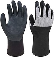 Garden Gloves Women Gloves A Pair Of Nitrile Rubber Coated Work Gloves For Welding Work Gloves For Safe And Durable Garden Construction Workers. (Size : M) (Color : -, Size : Medium)