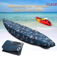 CLEOES Kayak Cover Paddle Board for Fishing Boat Nylon Waterproof UV Resistant Kayak Storage Canoe Shield