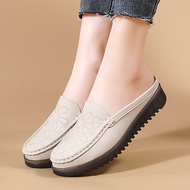 size35-42 Women Slip on Shoes leather oxford sole Causal shoes for women