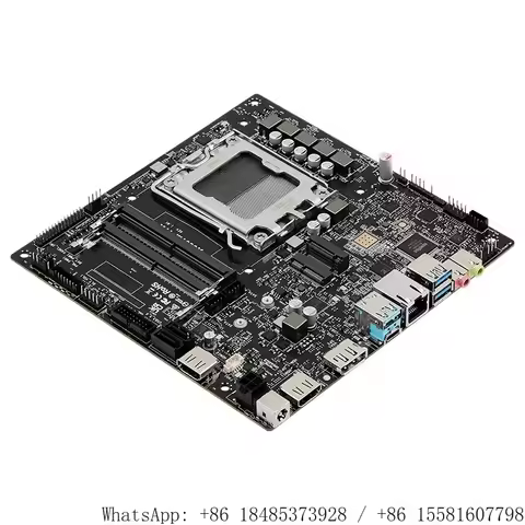 X600tm-itx Ultra Thin Mini ITX Motherboard Support 7th 8th Gen Processor Compact Integrated Mainboar