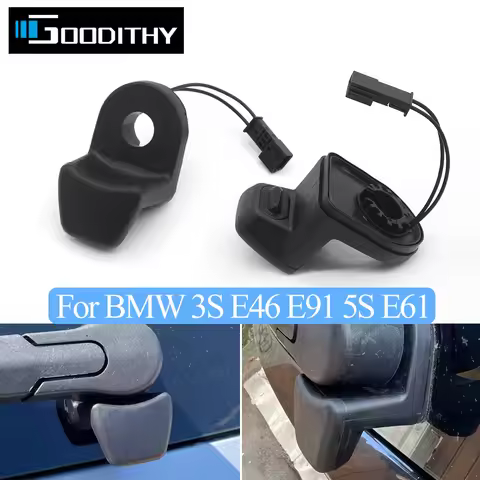 Car Rear Tailgate Window Gloss Control Key Switch Button For BMW 3 5 Series E46 E91 E61 328i 535xi 6