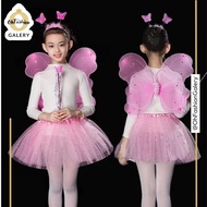 OHFASHION Butterfly Fairy Wings 1 Set Butterfly Fairy Wings Toy ElasticBANDO Butterfly Fairy Wand Fa