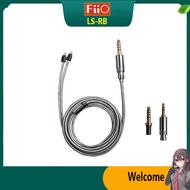 FiiO LS-RB 3.5/4.4mm to 0.78mm headphone upgrade cable  Straight cutting，Applicable to FF1, FF3 and 