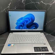 Acer Swift 3 14吋高階文書商務筆電/i5-1135G7 11 th/16GB  LPDDR4 Ram/512GB Nvme SSD/14吋1920*1080P/windows 11 指紋解鎖/Laptop/Notebook/SF314-59/手提電腦/運作快速/357/Wi-Fi 6/