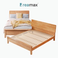 (JIJI.SG x DREAMAX) EKHOLM Bed Frame (On-Site Installation) - Single Size/ Queen Size / Wood bed frame / Headboards