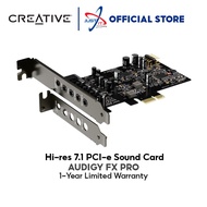 CREATIVE SOUND BLASTER AUDIGY FX PRO 7.1 CHANNELS/PCI-Ex1 SOUND CARD