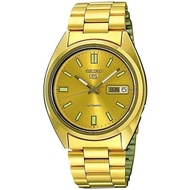 Jam Tangan Seiko 5 Saiko Pria Wanita 21 Jewels Automatic Otomatis Jepang Japan Premium Rantai Analog