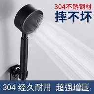 304Stainless Steel Supercharged Shower Head Set Home Hotel Supercharged Shower Head Handheld Shower Rain Shower