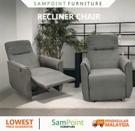 SAMPOINT 1 Recliner Sofa 3FT _ 1 Seater Sofa _ Fabric Sofa _ TPU Sofa _ Relax Chair _ Recliner Chair _READY STOCK