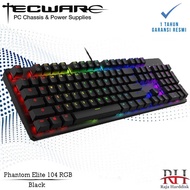 Tecware Gaming Keyboard Phantom Elite 104 RGB Gateron Red Switch