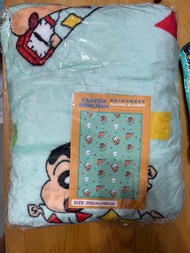 蠟筆小新暖毛毯