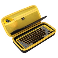 Hard Travel Storage Carrying Case, for Logitech POP Keys Mechanical Wireless Keyboard and POP Wirele