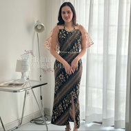 [Elaina Collection] Dress Batik Elaina PREMIUM/ [M L XL] / DRESS PESTA /DRESS KONDANGAN / GAUN PESTA