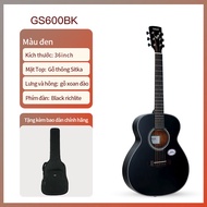 Guitar Acoustic Saga GS600 36 inch Size Mini - Duy Guitar Store