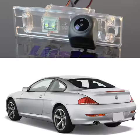 For BMW 6 M6 E63 E63N E64 E64N 2003~2010 Car Rear Camera Reverse Image CAM Night View AHD CCD WaterP