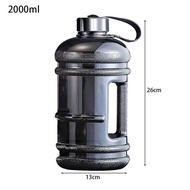 1Pc Gallon Bottle Water Bottle Portable Sports Drink Bottle Training Sports Workout Outdoor Gym Larg
