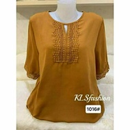 new arrival Bangkok plus size embroidered blouse 1016B blouse women plus size