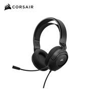 海盜船CORSAIR HS35 V2【碳黑】電競耳機麥克風(黑色/有線/3.5MM/50MM驅動單體/252克/2年保固)