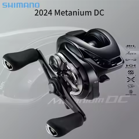 Shimano 2024 Metanium DC 70 71 70HG 71HG 70XG 71XG Baitcasting Reel Digital Control Brake Long Cast 