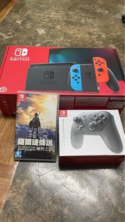 Nintendo Switch + Pro Controller