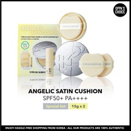 [TWO SLASH FOUR] ANGELIC SATIN CUSHION SPF50+ PA++++ Special Set 15G x 2 + GIFT