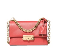 MICHAEL Michael Kors Cece Extra-Small Leather Crossbody Bag - Pink Grapefruit