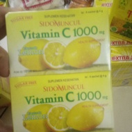 vitamin c 1000 mg satu kotak 6 sachet