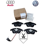 ( 100% ORIGINAL ) FRONT BRAKE PAD WITH SENSOR VOLKSWAGEN PASSAT CC BEETLE TOUAREG GOLF MK5 JETTA ( 3