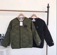 Champion x Nya Nenet 驚訝貓聯名潮牌 壓紋菱格鋪棉外套🧥