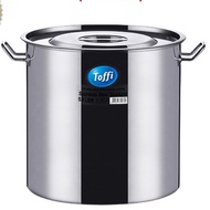 Deep Stockpot With Lid Stainless Steel  - TOFFI(30L)C3235