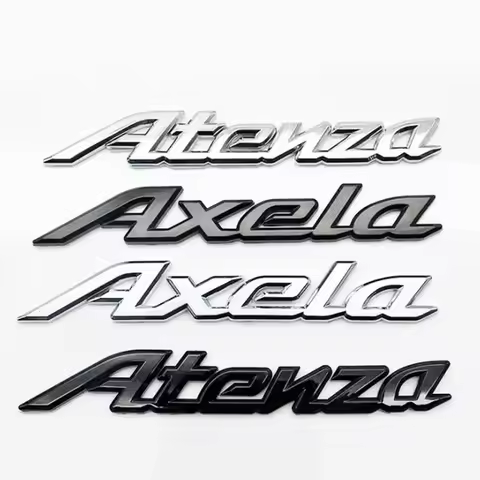 ATENZA Axela Logo Car Stickers for Mazda M6 M3 Raptor Modified Accessories Universal Decals Body Car