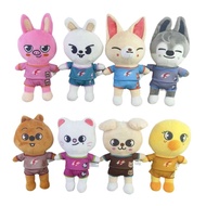 Stray Kids skzoo Street Children Plush DollLeeknow HyunjinToy Doll 22CM Plush Doll with Clothes