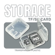 SD Card Storage Case TF/SD/2 in 1 TF + SD/TF to SD Card Adapter/Sim Card Pin Needle SD Card Plastic 