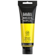 LIQUITEX BASICS ACRYLIC - PRIMARY YELLOW