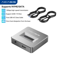 Acasis EC-6605 NVMe SSD Cloner - Offline Duplication at 10Gbps JMS583 Chipset Quad-LED Progress 2230