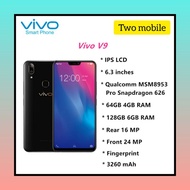 Vivo V9 (4GB RAM + 64GB ROM l 6GB RAM + 128GB ROM) 6.3 inch'' LTE Original New SmartPhones With 1 Year Warranty
