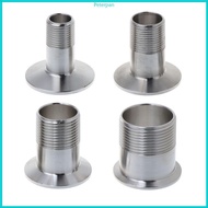 RPAN Sanitary Male Threaded Ferrule  Fitting DN15 20 25 32 Tri-clamp Adapter